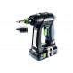 FESTOOL C 18 HPC 4.0 I-Plus gręžtuvas - suktuvas 2x4 Ah